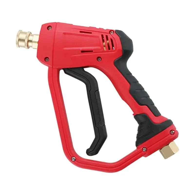 ارتفاع ضغط لغسالة غسيل السيارات مجموعة أدوات المسدس M22-14mm 3/8 موصل مدخل سريع مع موصل سريع 5 قطعة فوهة تلميح #6