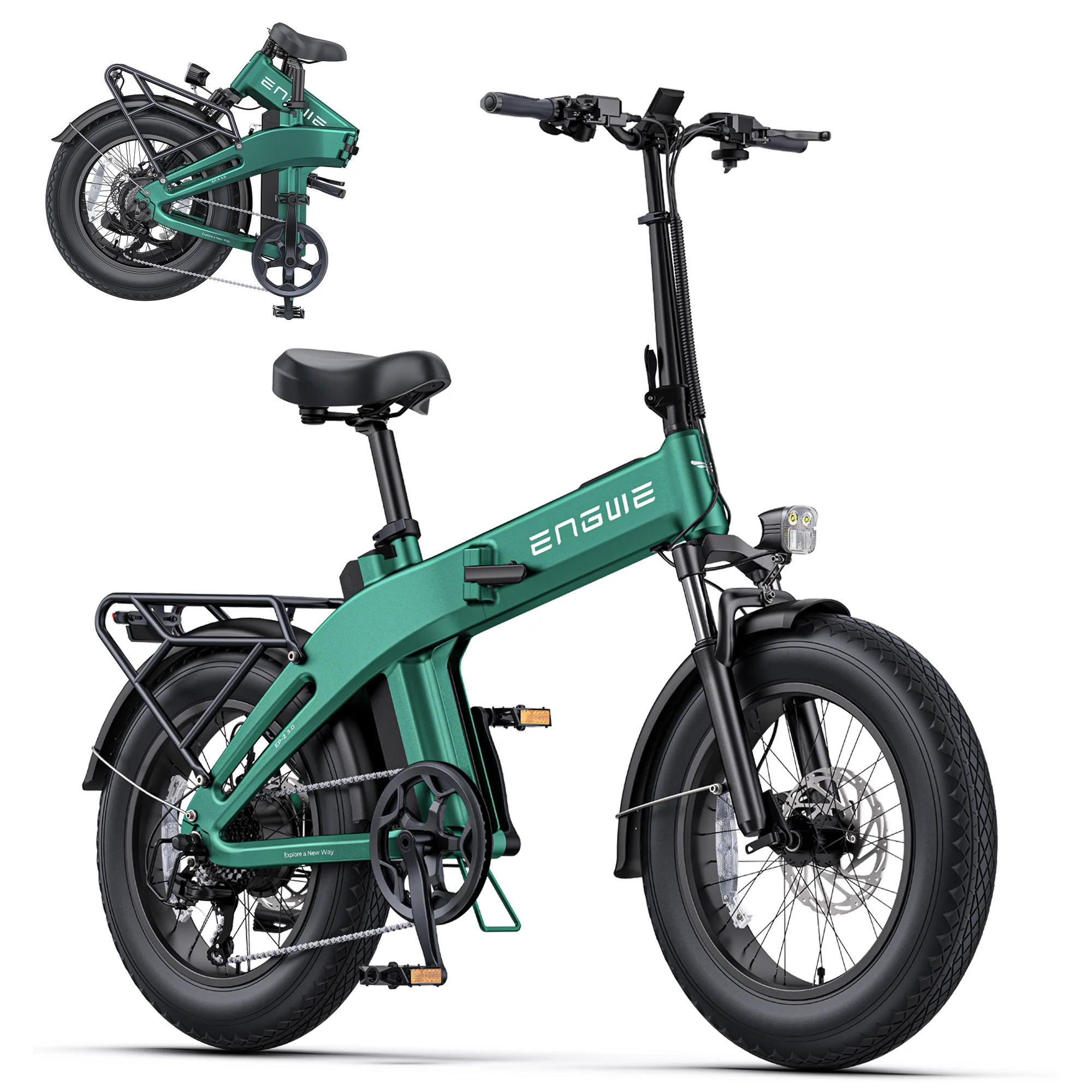 

ENGWE EP-2 3.0 E-Bike 48V 15Ah 500W Motor Hydraulic Brake Smart Unlock City Commuter