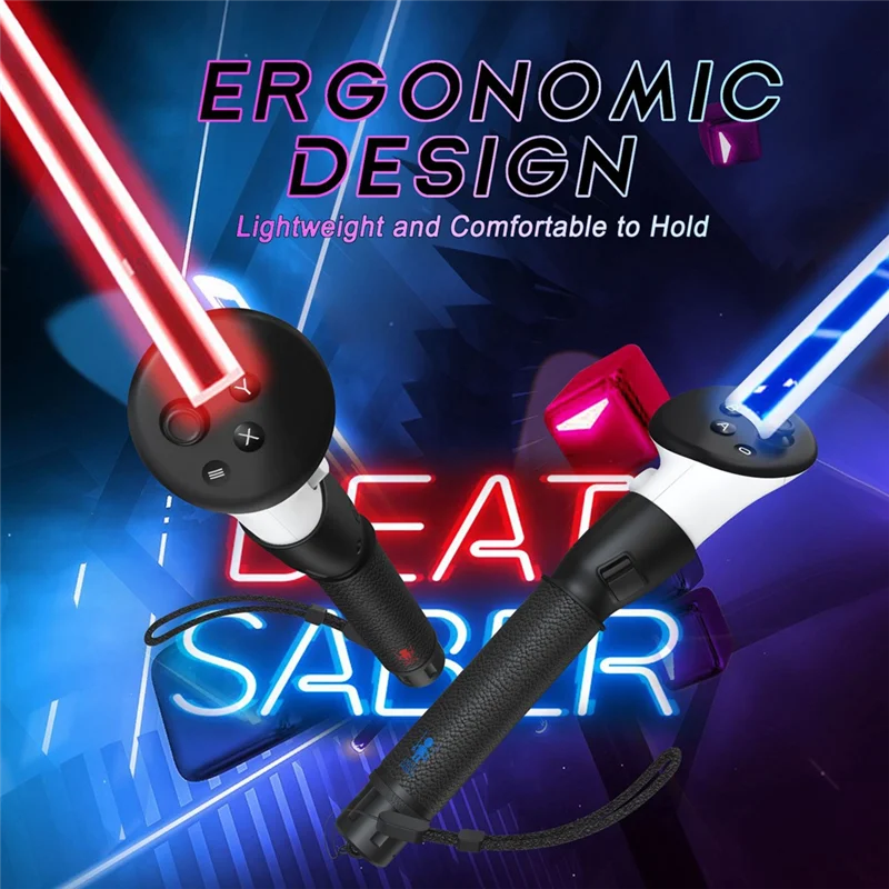 ABGN 5 In 1 VR Controller Adapter สําหรับ Meta Quest 3 Handle Grips Extensions แขนยาวสําหรับ Quest 3 VR อุปกรณ์กอล์ฟ