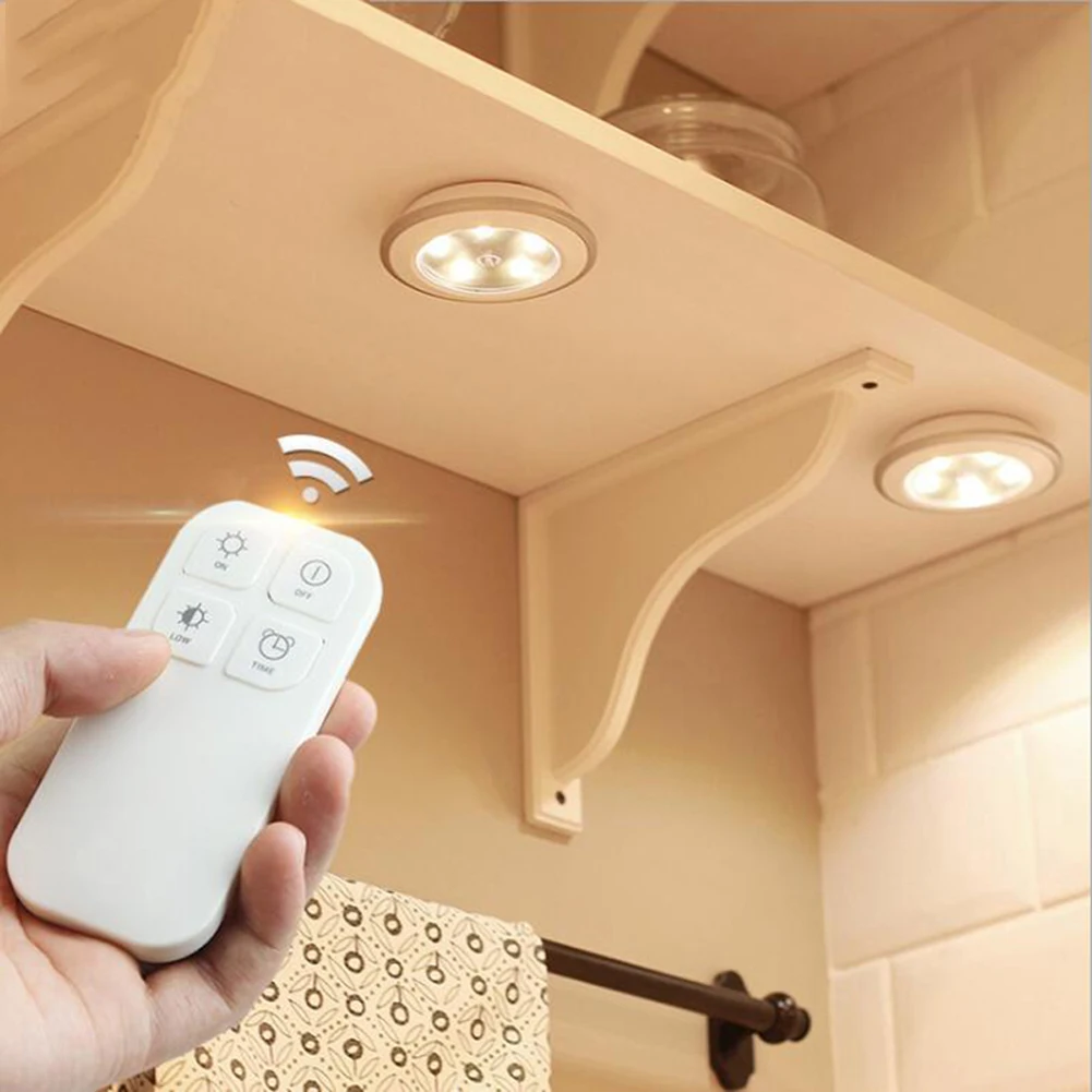 Infrared Wiireless Remote Control LED Under Cabinet Light USB RechargeTouch Sensor Closet Wall Lamp for Kitchen Wardrobe Bedroom