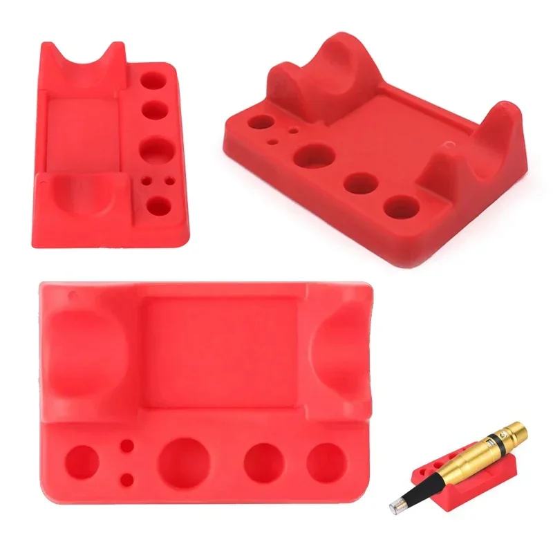 

Tattoo Machine Pen Holder Permanent Tray Support Frame Makeup Accessories Organizer Display Bracket Stand 1pcs