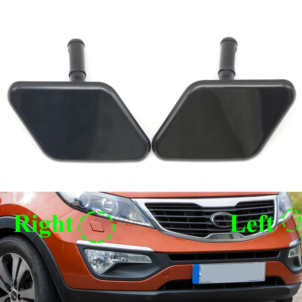 

Front Bumper Headlamp Cleaning Spray Pump Actuator Jet Cap Headlight Washer Nozzle Cover For KIA Sportage 3 KX4 SL 2010-2014