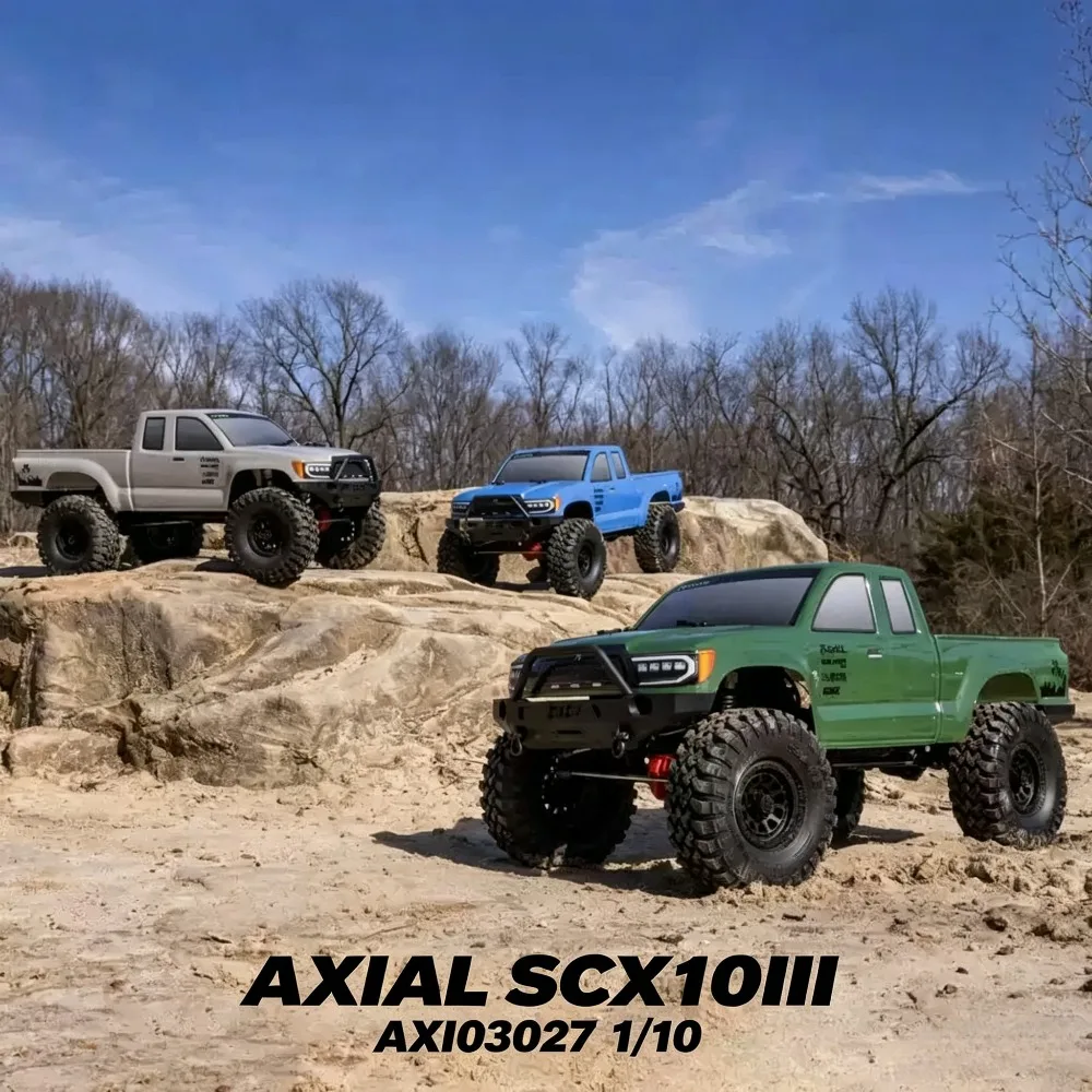 

Радиоуправляемые машинки AXIAL SCX10III AXI03027 1/10 для взрослых, электрические модели с дистанционным управлением, RC-краулеры, детские игрушки, радиоуправляемые грузовики.
