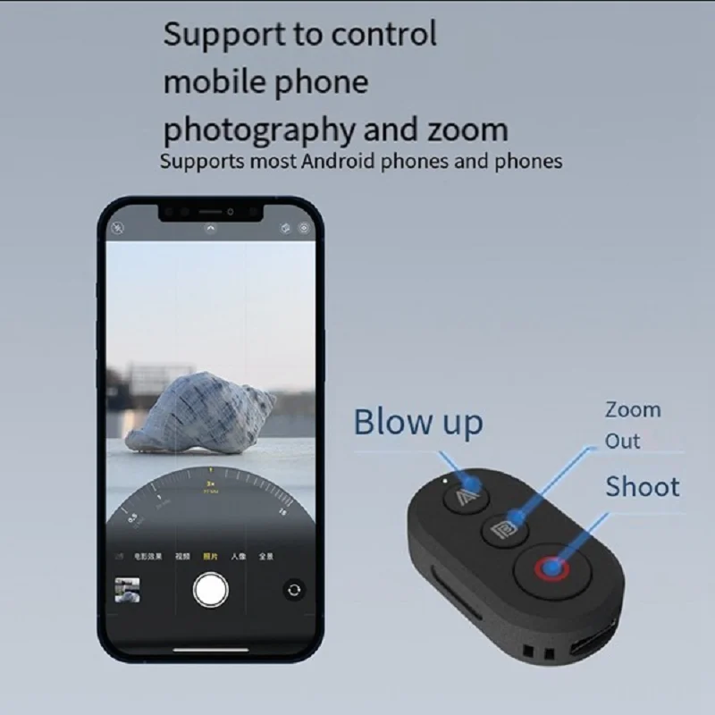 2025 Wireless Remote Control W Wrist Strap For Insta360 X2/X3/X4/Go3/S/ACE Pro/Pro2 Gopro 13-8 Series Action Camera,Wireless Rem - Image 4