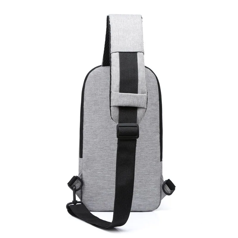 Torby męskie na ramię z poliestru, modne nerki męskie, torby crossbody, modele męskie, torba męska na klatkę piersiową, rekreacyjna torba na ramię, duża pojemność.