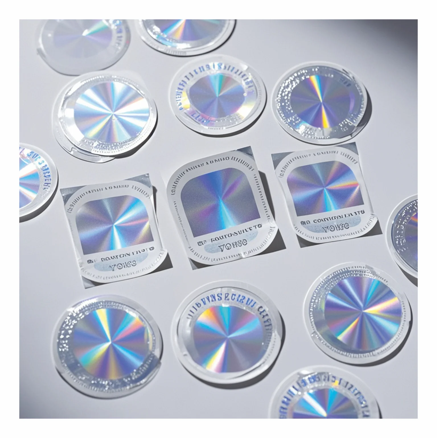 Professional Affordable Hologram Label In Roll Transparent Label Made In China