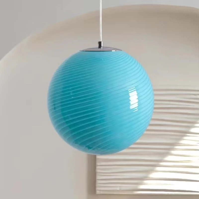 Modern Glass Led Bubble Lollipop Pendant Light for Living Dining Room Lamp Home Decor Bedroom Art Design Lusters Luminaires