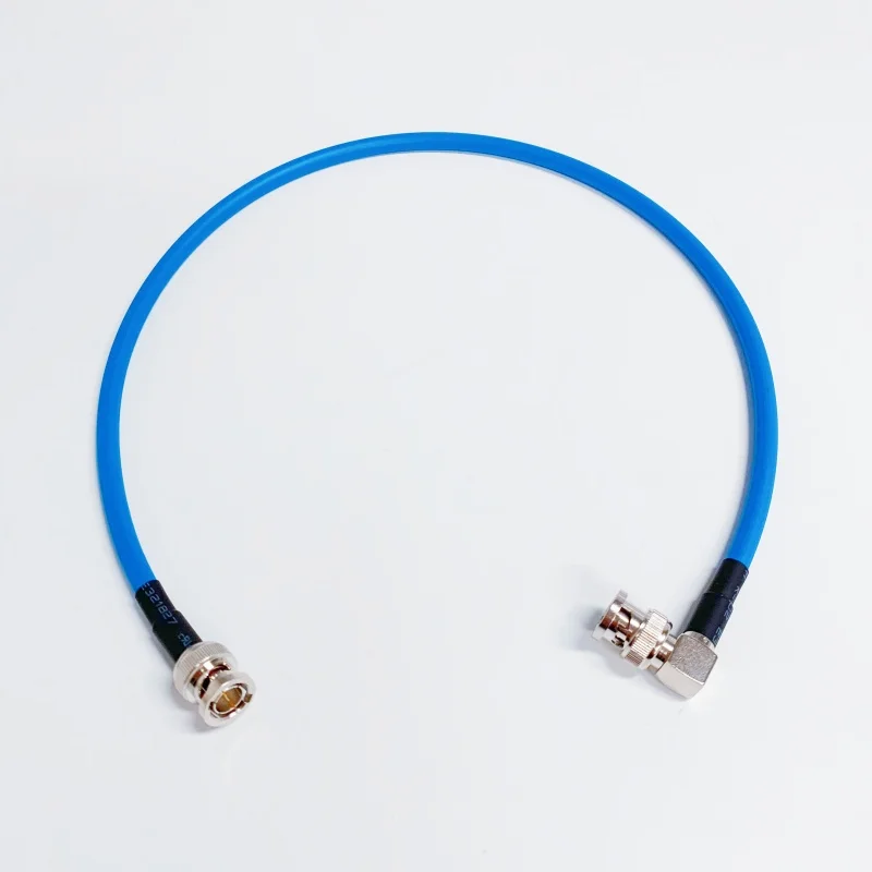 Elbow BNC-Elbow BNC HD SDI Video coaxial Cable 75 coaxial cable CANARE LV-61S 75OHM amera SDI video cable 12G