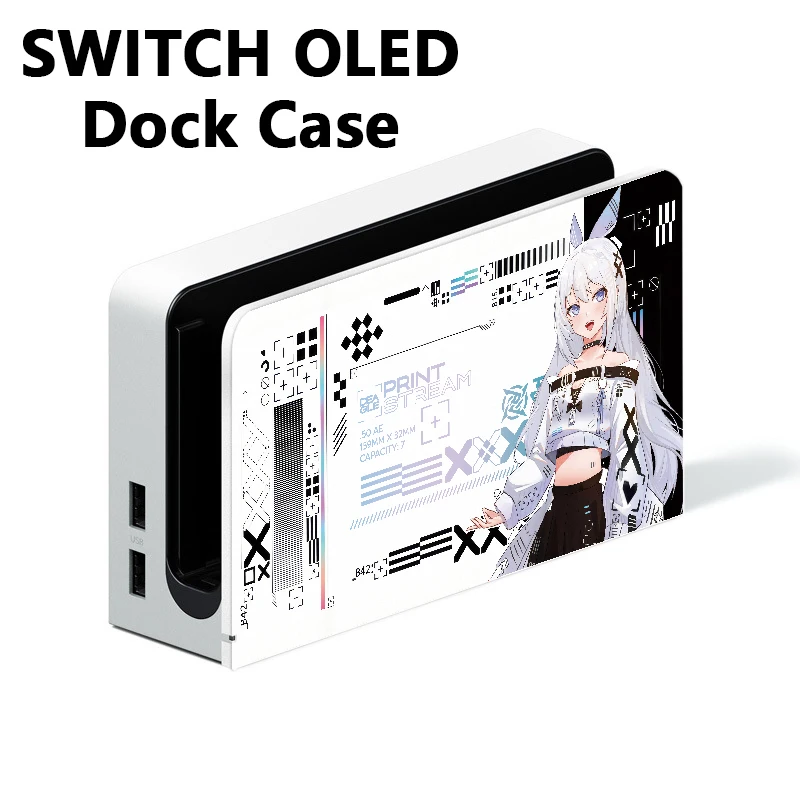 Cover Shell Silicone Soft Preservation Case Skin Sticker For Nintendo Switch OLED Lite TV Dock Case