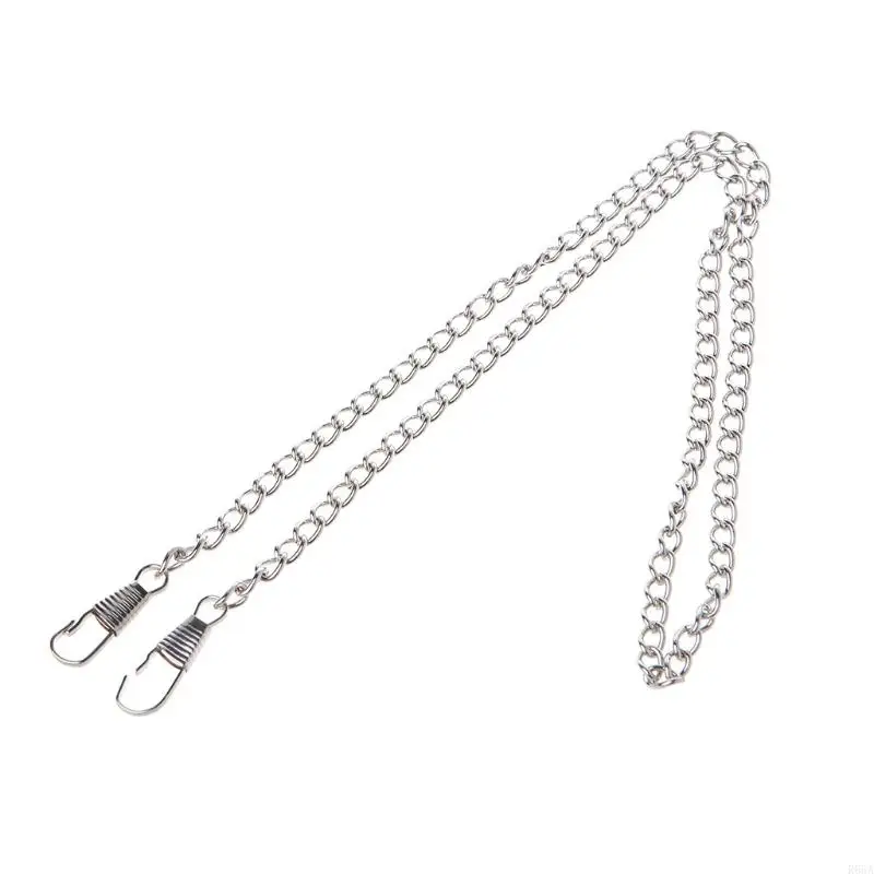 R66A Metal Purse Chain Strap DIY Handle Shoulder for Cross Body Bag Handbag Replaceme