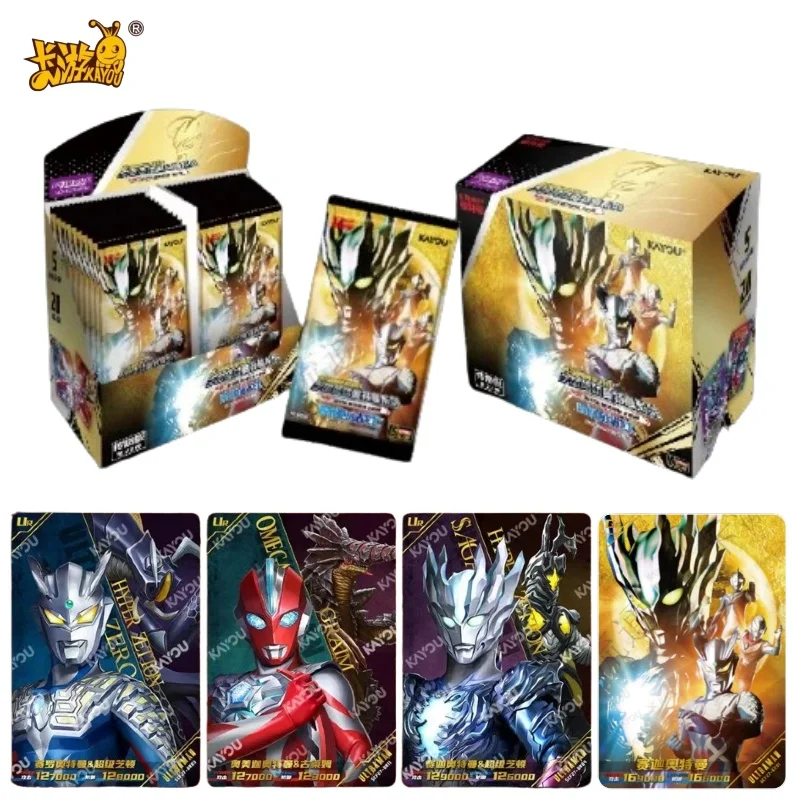 KAYOU Official Licensed Ultraman Legendary Volume 27 Collectible Cards Ultraman Zero Saga Monster Cards for Kids