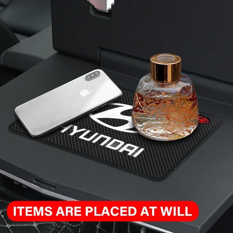 

Car Anti-Slip Mat Dashboard Silicone Sticky Storage Pad For Hyundai I10 I20 I30 I40 IX20 35 Tucson Solaris Accent Azera Elantra