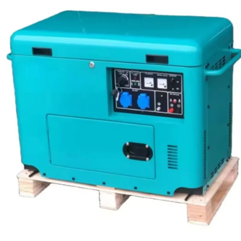 10Kw/15Kva Professional Manufacture Nice Price Real Estate Mobile/Portable Generator Set Silent Diesl Generator Set
