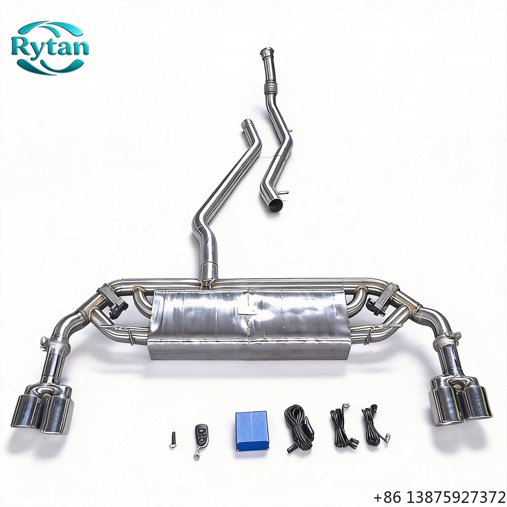 

Выхлопная система Rytan Performance Valvetronic из нержавеющей стали 304 Catback для GLE450 2020 года