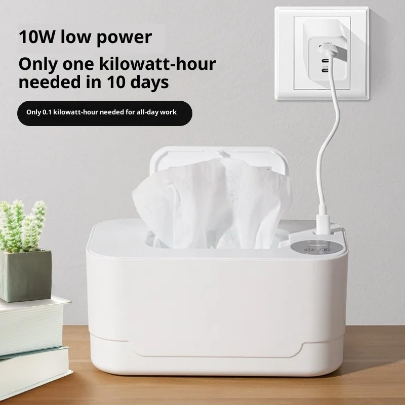 سخان مسح الطفل مع شاشة LED مسح سخان المحمولة الطفل الرطب مسح سخان مسح صندوق التدفئة USB شحن تنظيم درجة الحرارة