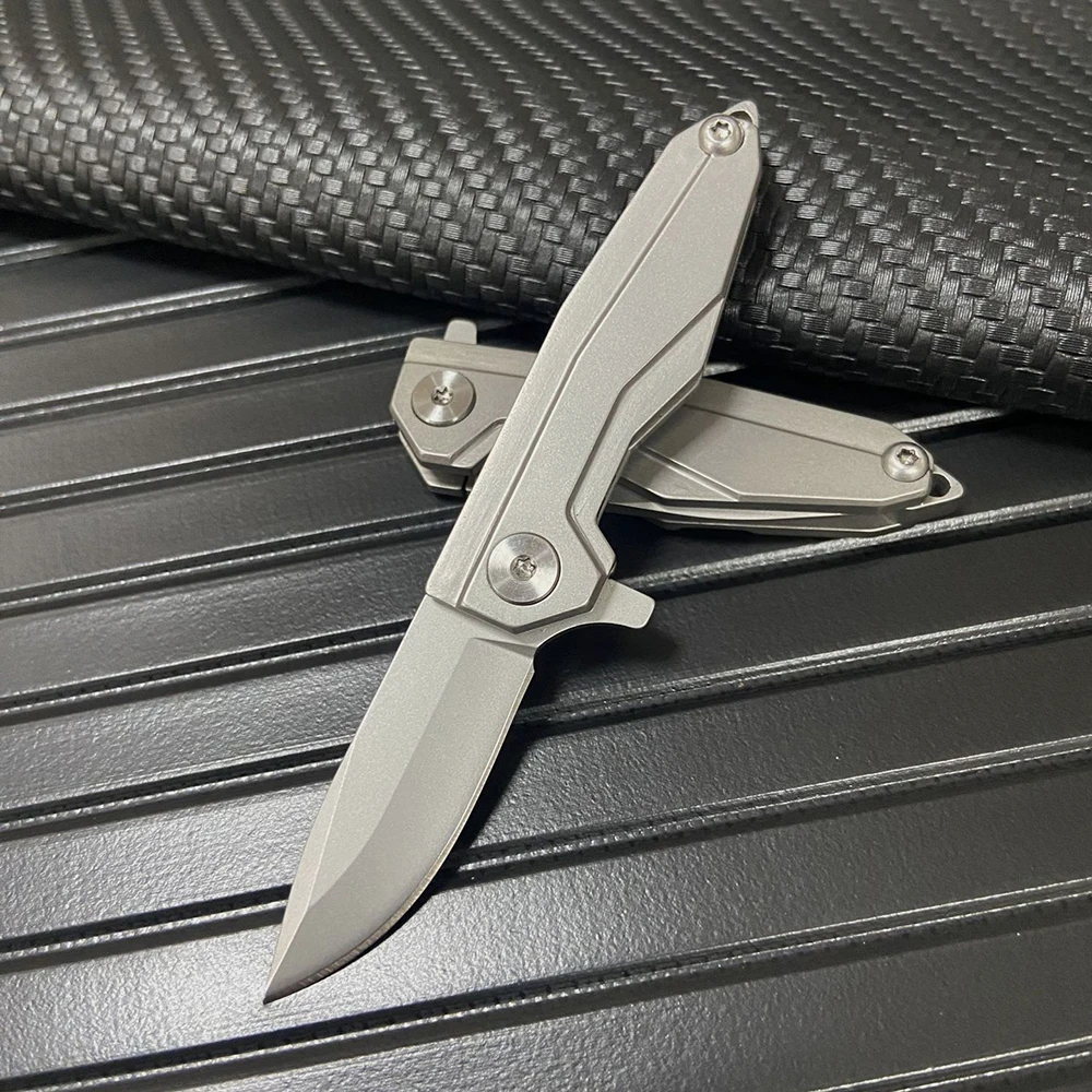 Imagem -05 - Faca Dobrável Mini de Canivete Portátil Fruit Edc Keychain Tool Box Opener Gadge Outdoor Aço Inoxidável