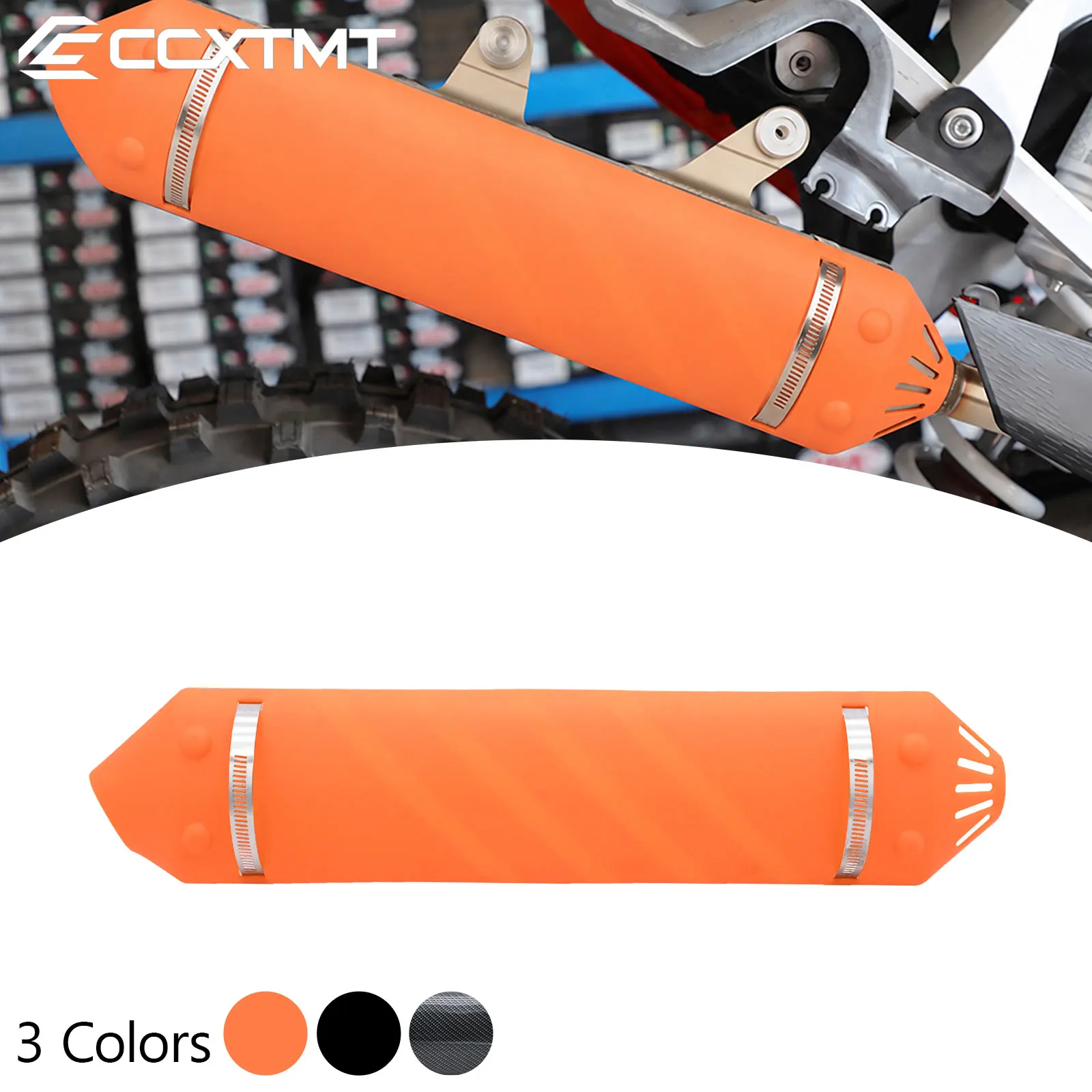 Motorrad Hitzeschild Auspuff Schutzhülle Für KTM EXC XC XCW TE 250 300 TPI 2020 2021 2022 2023 Dirt Bike universal Teile