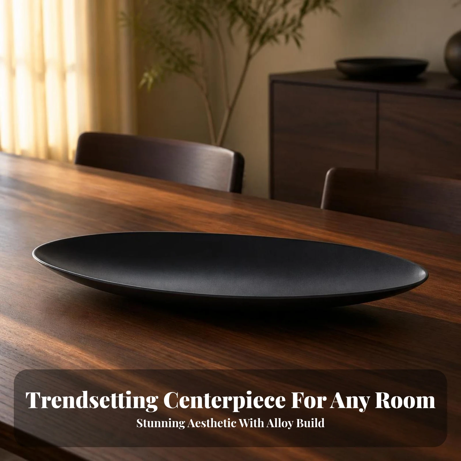 Metal Fruit Tray Sculptural Boat-Shaped Tray Tabletop Accent Versatile Practical for Interior Designers