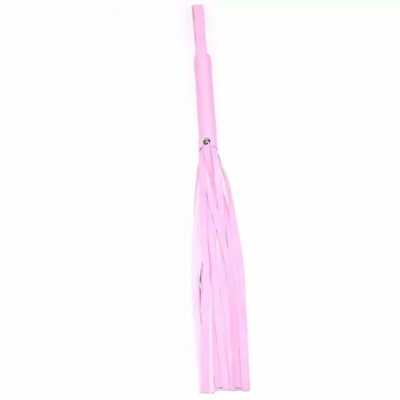 高品質PUレザー鞭、レーシング乗馬用鞭、パーティー用フロッガー、手錠、女王様用黒馬乗馬鞭