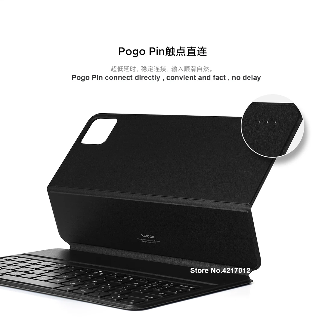 Original Xiaomi MI Pad 6 /6Pro Keyboard Case English Smart Touch Control Tablet Keyboard Magnetic Case 64 Button 1.3mm keystroke