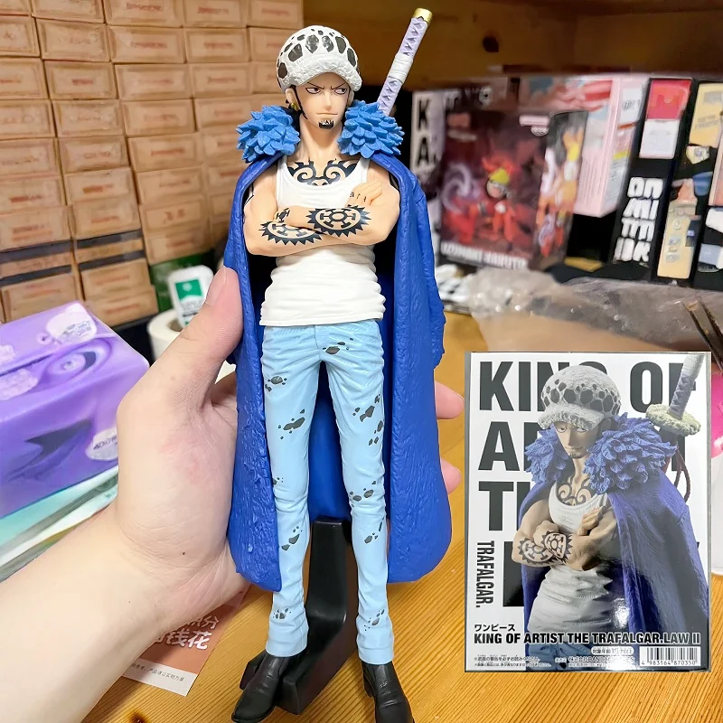 Bandai One Piece Trafalgar D Law Action Figure PVC Model Statue Collectible Toy Doll Decorations for Fans Gifts