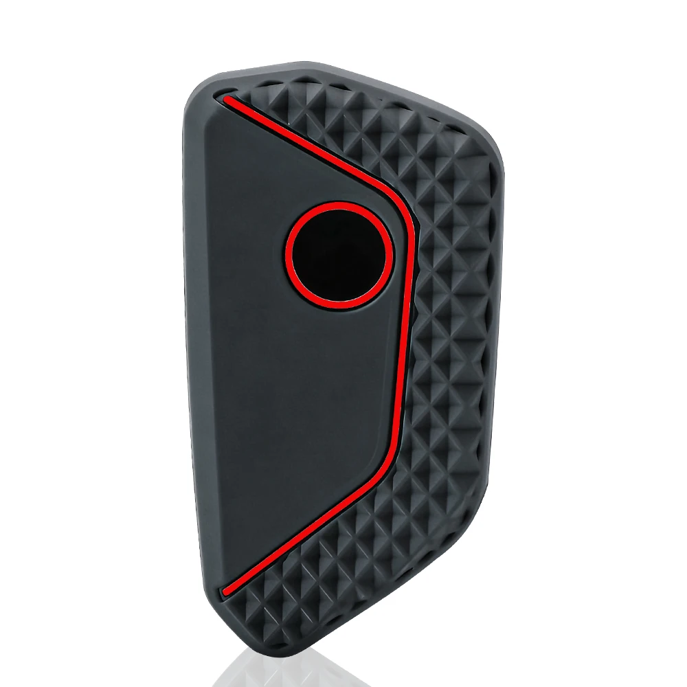 New Car Key Case Cover for VW Volkswagen/Golf 8 MK8 ID.3 ID.4 /Cupra/Skoda/Octavia A8/SEAT/Leon MK4 2020 2021/Formentor/Tarraco view 3