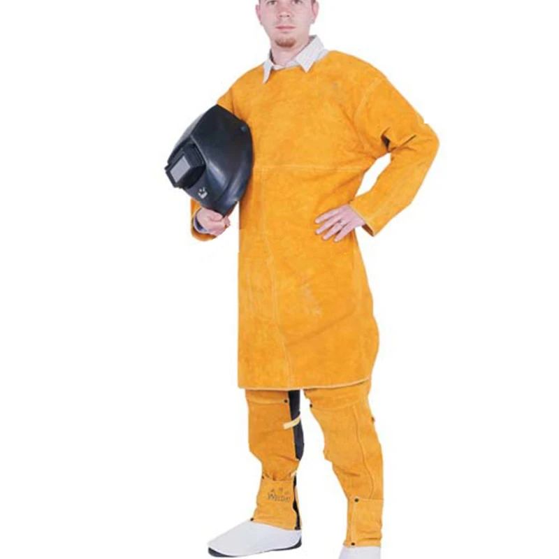 L XL Sleeved Cowhide Apron Reverse Dressing Category 1 Adult L0.52XL
