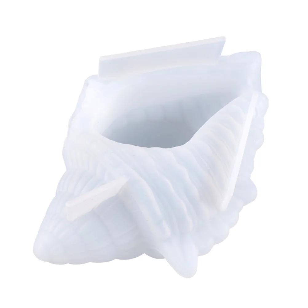 

Conch Storage Mold DIY Silicone Mold Epoxy Resin Craft Art Supplies Reusable Translucent Jewelry Accessories Parts