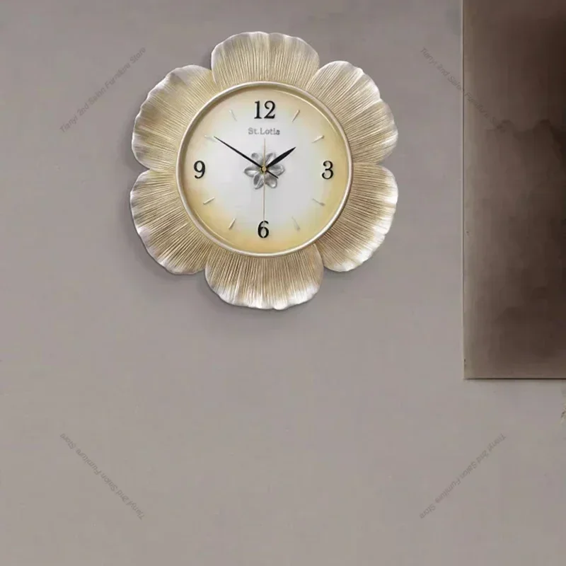 Nordic Art Mural Wall Clocks Silent Decoration Luxury Living Room Wall Clocks Elegant Italian Design Home Decor Reloj Pared LLWC