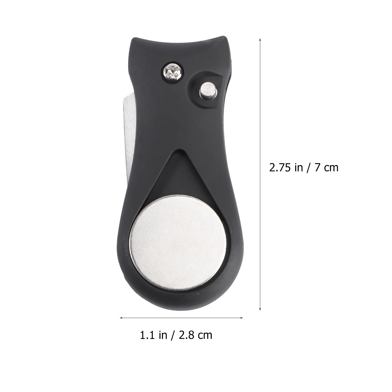 

Golf Ball Fork Stainless Steel Green Divot Repair Tool Lightweight Automatic Spring Button Outdoor Sports Silver 7*2.8*1.3Cm