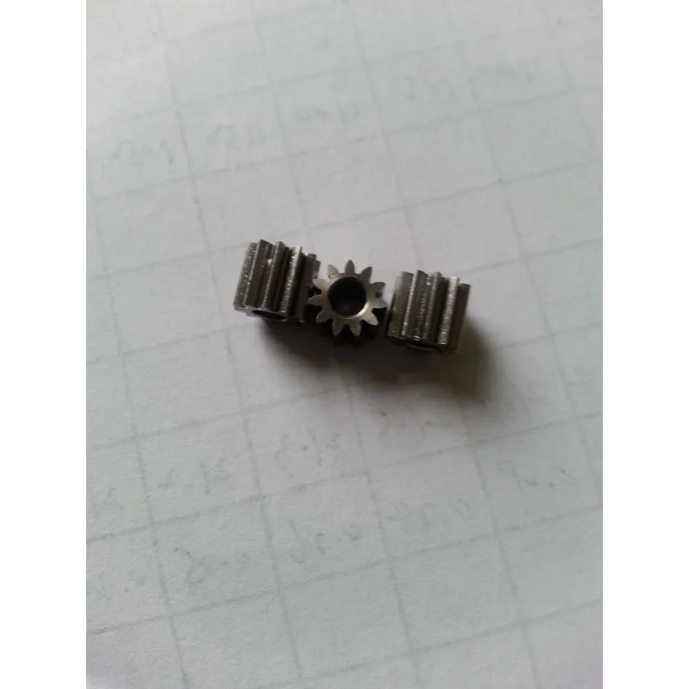 1Pcs 0.5 modulus gear 11 teeth, inner hole 3.17mm small modulus 540 550 555 motor gear