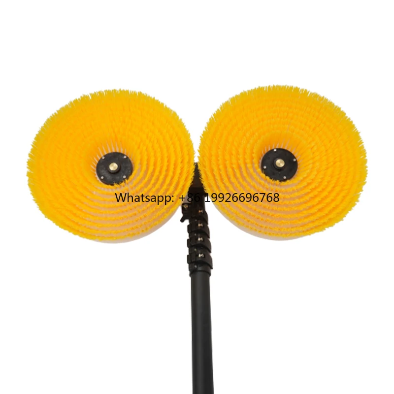 

Factory Direct Solar Panel Cleaning Tool Equipment Double Head Solar Panel Cleaning Brush
