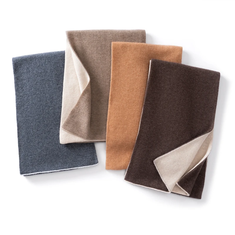 new-warm-winter-long-scarf-thickened-unisex-100-cashmere-simple-solid-color-versatile-neck-warmer-knitted-double-sided-shawl