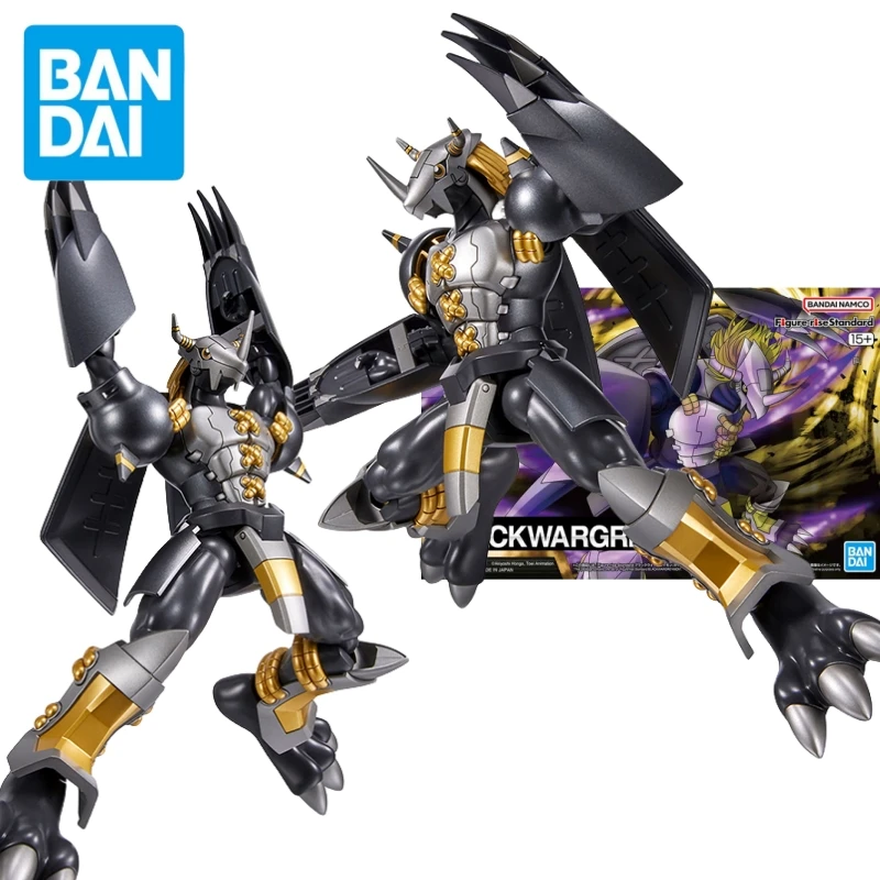 

Bandai Original Figure-rise Standard Digimon Adventure Blackwargreymon Tv Action Anime Model Kit Assembly Toy Gift