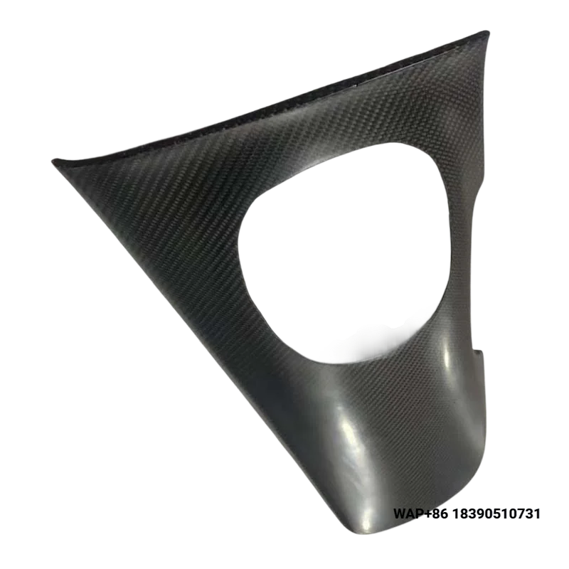 For 1992-1997 RX7 FD3S LHD Style Interior Blank Shifter Panel CF Carbon Fiber Matte Finish