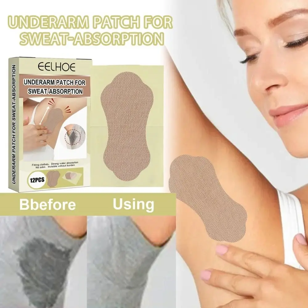 Abito per il sudore Abbigliamento Usa e getta Cura delle ascelle Ascelle Cuscinetto per il sudore Adesivi per assorbire il sudore Deodoranti Adesivo Toppe per il sudore delle ascelle