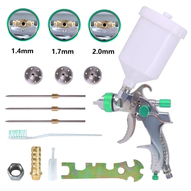 Pneumatic spraying machine Tools High atomization Automotive topcoat Sheet metal paint spray