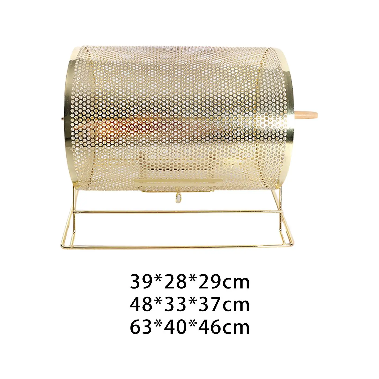 Raffle Drum Award Machine with Wooden Turning Handle, Raffle Drum Equipment