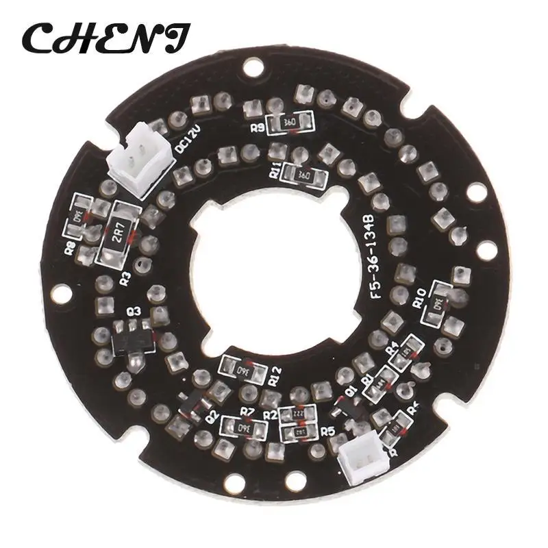 1pc IR 36 LED Light Board 850nm Infrared Lamp Board Module for Day Night Vision Camera Security Camera High Definition