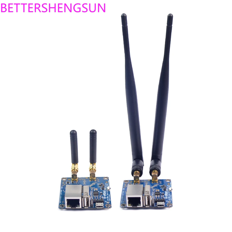 WiFi image transmission module video transmission network port to serial port Openwrt7620 routing XRbot-Link5