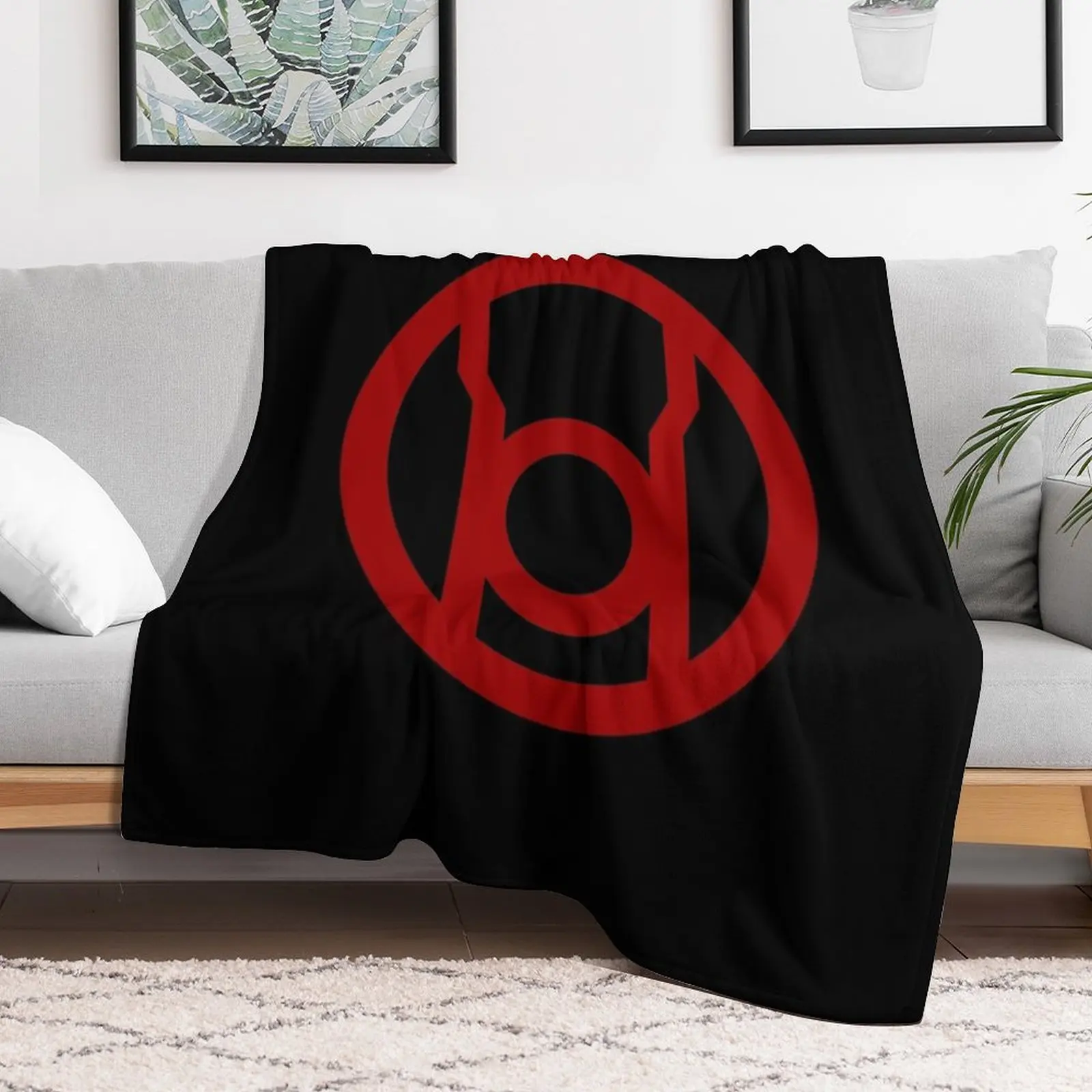 Lantern of Rage Throw Blanket Sofa Throw Furry Blankets