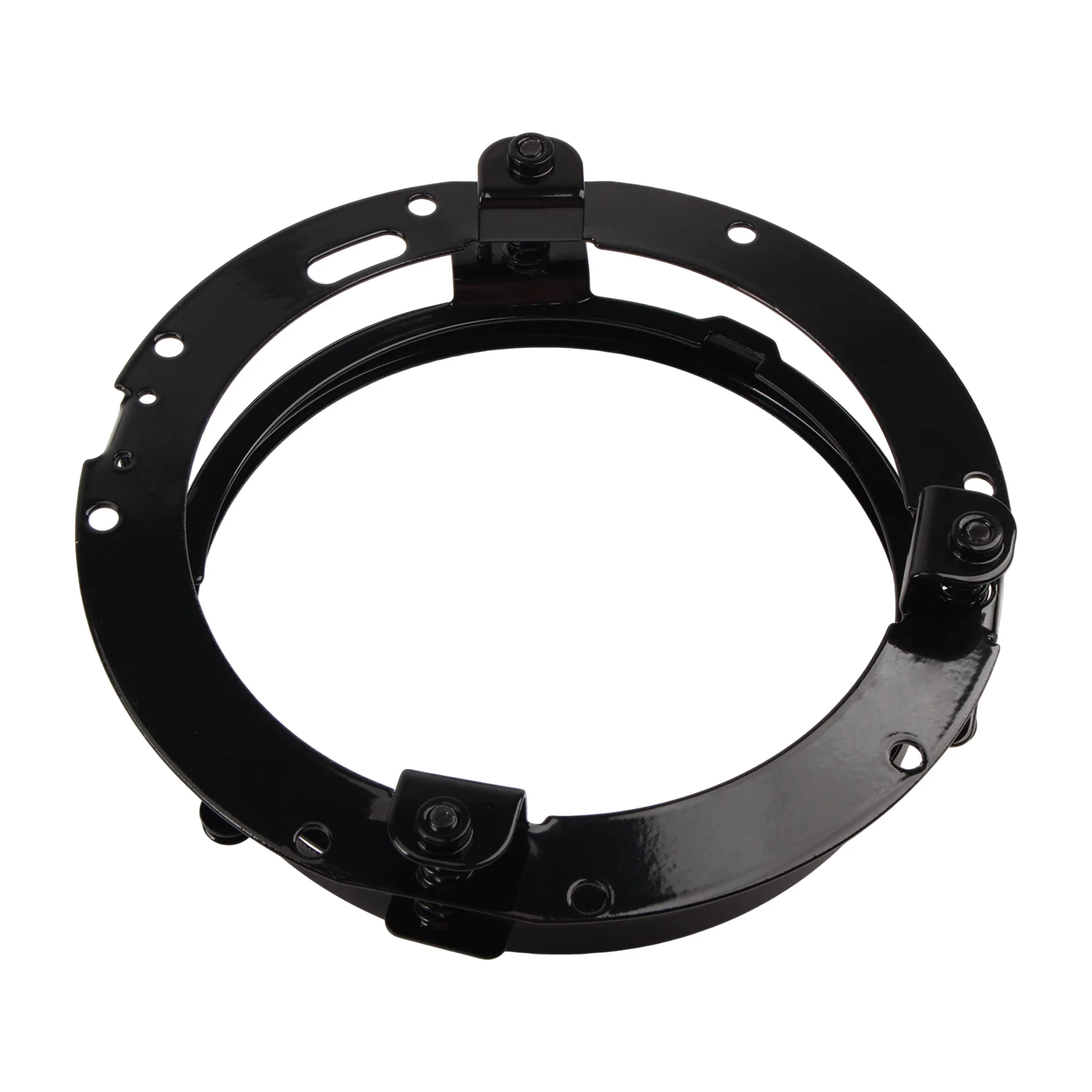 7 Zoll Runder LED-Scheinwerfer-Montagehalterungsring-Adapter für Harley Motorrad Jeep Wrangler Suzuki Samurai Scheinwerfer Modifiziert – Detail 26