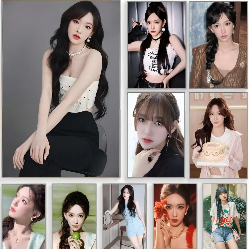charming actress c-cheng xiao Poster Classic Wall Art  Home Decor  Peel and Stick Unframed