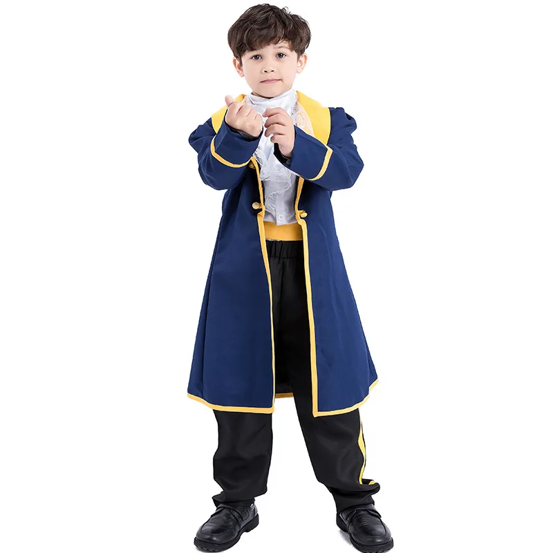 

New children's prince king costumes, boys' parent-child Halloween costumes,and European and American anime role-playing costumes