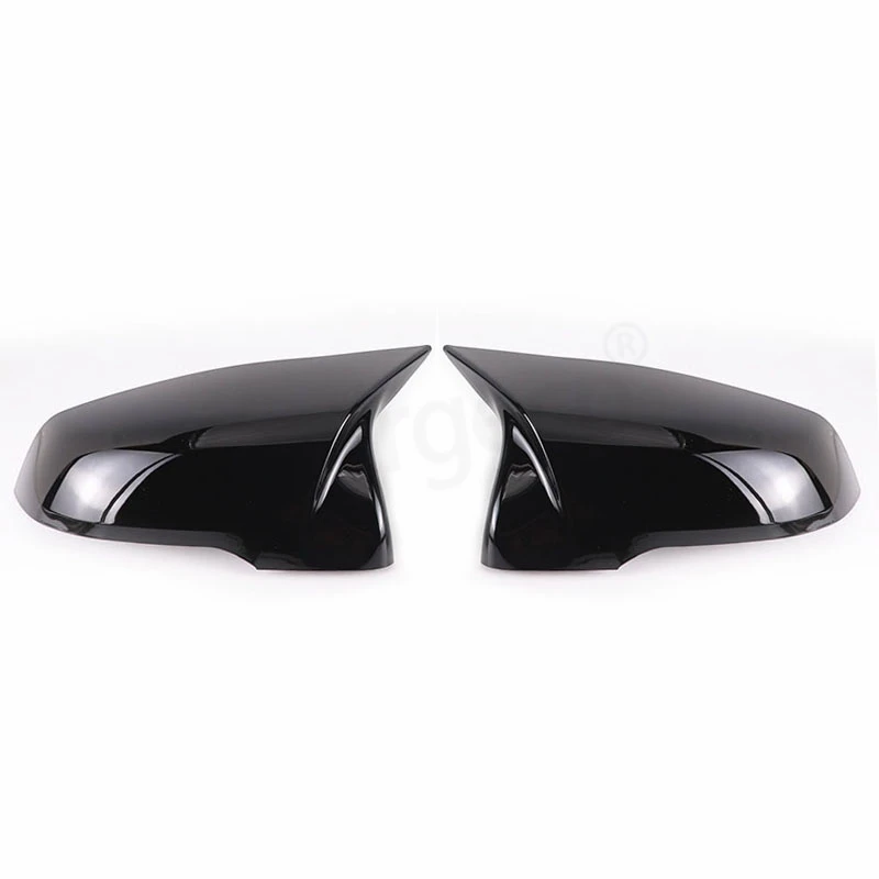 For Toyota GR Supra A90 2019 2020 2021 2022 ABS Carbon Fiber/Black Car RearView Mirror Protective Cover Stickers Car Accessories