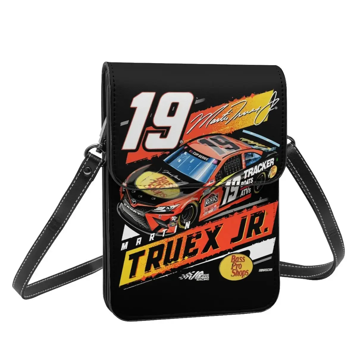 Portefeuille à bandoulière Martin Truex Jr19, sac de téléphone portable initié, sac à main pour téléphone portable, sangle réglable