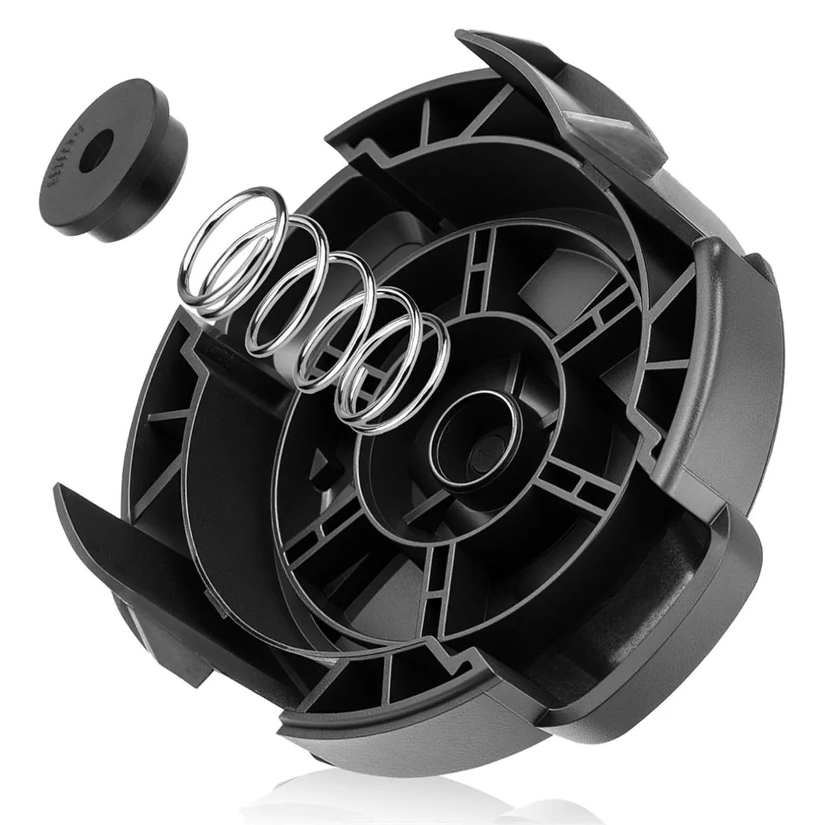 A002 DWO1DT995 Weed Trimmer Head Cap & Spring Replacement for Quickfeed String Trimmer Head, Parts DCST922P1 DCST922B
