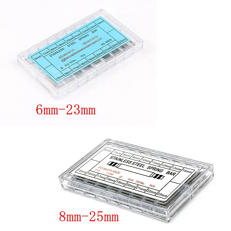 360pcs Watch Band Split Pins With Box Stainless Steel Watch Bracelet Strap Link Pins Cotter Bar Assortment Watch Repair Tools