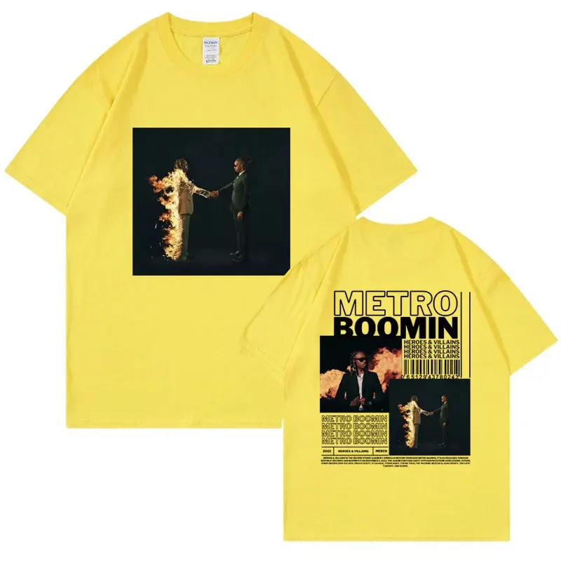 Rapper Metro Boomin Heroes & Villains Graphic T Shirt for Men
