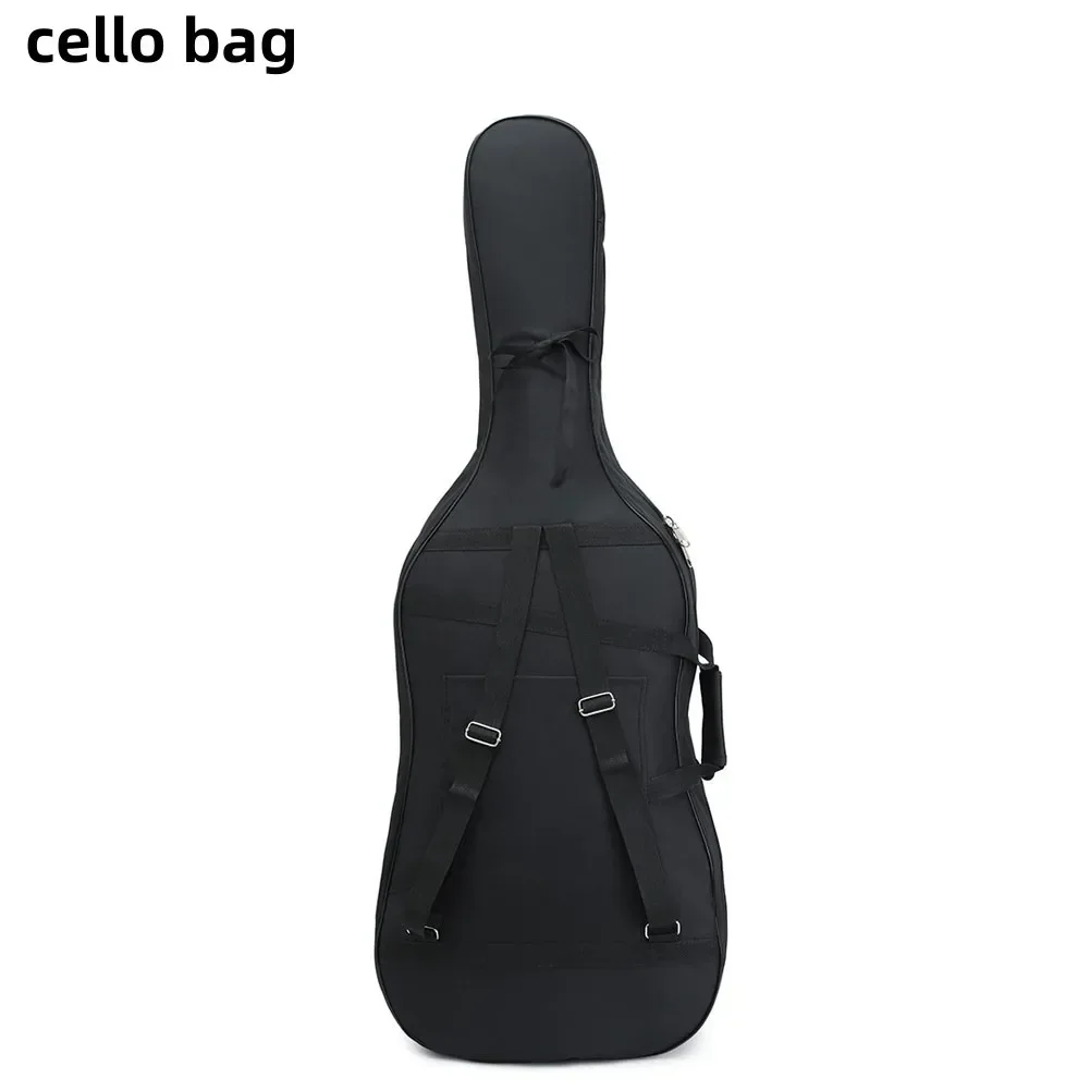 Case, Case Cello Case Accessories Approx.85*35*15CM Black Cello Padded Bag Parts 1/8 Cello 1/8 Size New Practical